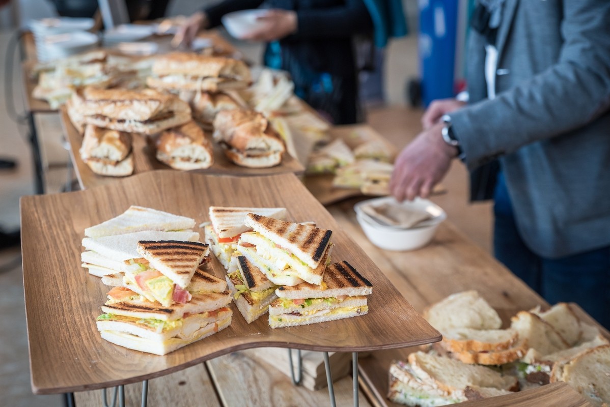 buffet de sandwichs